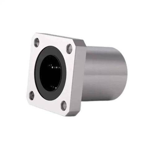 Low Noise 50mm Square Flange Linear Bearing for 3D Printers and CNC Machines, High Precision Bearing Steel Guide for Silky Smooth Motion and Reliable, Quiet Performance in Tight Workspaces, square flange bearing