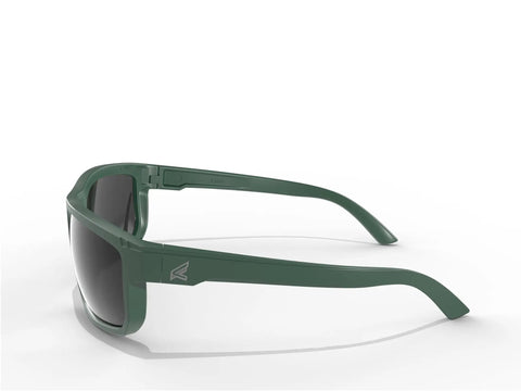Defiance Z87 Safety Sunglasses With Polarized Aqua Precision Blue Mirror, Matte Marine Frame, Built To Last Shatter Resistant ANSI Compliant Glasses For Men, Polarized Safety Shades For Work, Outdoor Gear, Clear Vision In Any Scene