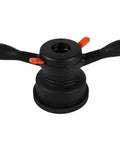 Pro Level Quick Release Wing Nut For Wheel Balancer And Tire Changer Tools, black polyamide, 36-40 mm, easy swap, tight fit.