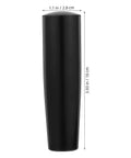 Revolving Handle Knob Grip For BBQ Grills And Woodworking Tools, 3.93 inches tall, black swivel handwheel, ergonomic design