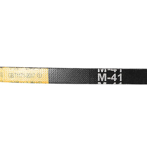 Drive V Belt For Industrial Power Transmission 41 Inch Pitch Girth 10mm Top Width 5.5mm Thickness Neoprene Rubber Belt visible edge