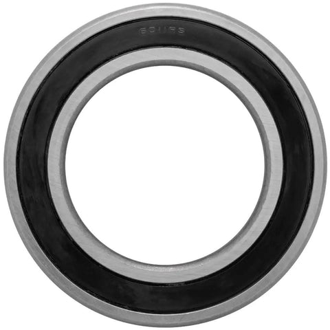 Heavy Duty 6011 2Rs Deep Groove Radial Ball Bearings With Double Rubber Seals 55 Mm X 100 Mm X 21 Mm Bulk Pack Of One Hundred Units, close-up view.
