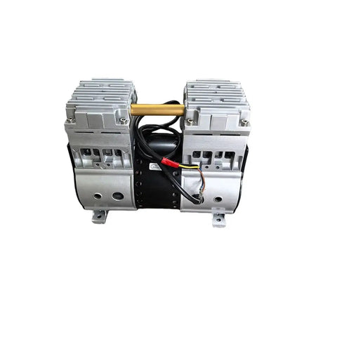 Industrial Oil Free Vacuum Pump Silent Piston Vacuum Machine For Lab And Industrial Use Small Negative Pressure System With Aluminum Alloy Casing Energy Saving Motor Lightweight Design Yp-1200H Single Tube Model