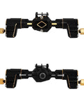 Brass Portal Axles Front And Rear Set For 1 By 18 RC Crawler Heavy Duty Upgrade With Full Brass Housings