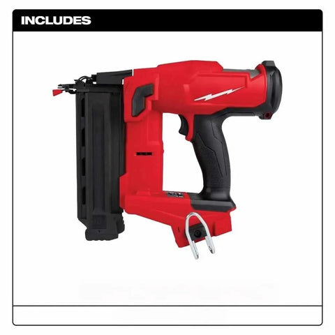 Premium Cordless Power Nailer Boasting 18 Gauge Brad Efficiency With Zero Hassle Tool Free Depth Control And Flipping Belt Hook Plus Dry Fire Safety Guard And Three Snap On Bits For Real World Tasks That Hit Different Daily
