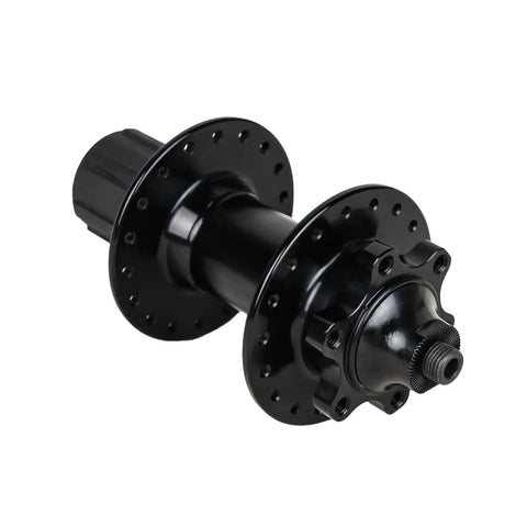 8 9 10 Speed Rear Wheel Hub For MTB And Commuter Bikes With 6 Bolt Disc Quick Release Lightweight Aluminum Black Finish