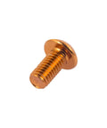 Orange Mountain Bike Rotor Bolts Set for Six Bolt Brakes Stainless T25 Steel Rust Resistant Hardware single bolt