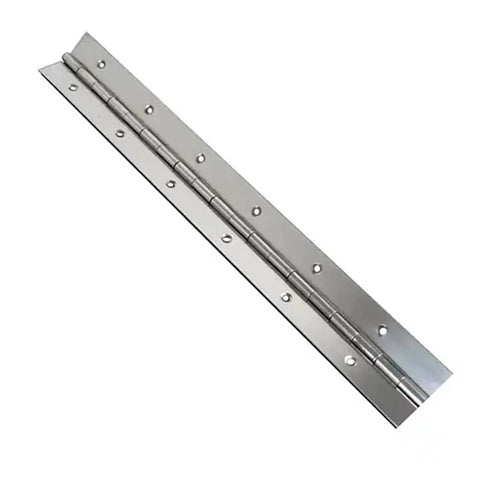 Stainless Steel Long Piano Hinge 6 Inch To 20 Inch Set, Rustproof Soft Close Damper, 30mm wide, marine grade