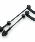 Ultralight Quick Release Set For Front And Rear Wheels Bike Seat Post Skewers Road And Mountain Bikes Easy Wheel Removal And Secure Clamping