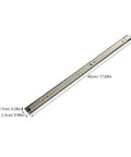 Heavy Duty Side Mounted Ball Bearing Drawer Slides Pair Thickened Cold Rolled Steel Full Extension Cabinet Slide Rails 45cm long