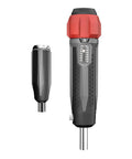 Dead On Gunsmithing Torque Wrench Kit With Full Screwdriver Bit Set And Audible Click Adjustment For No Sweat Scope Ring Installation Includes Premium Carry Case For Everyday Grind - black and red torque wrench with bit.