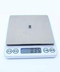 MR62RS 2RS Sealed Ball Bearings For RC Hobbyists Cars And Trucks ABEC-3 Precision on digital scale weighing 0.35 grams