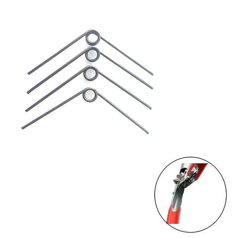 4 Pack Torsion Spring Replacement Kit For Hand Pruners V Shape Springs Tough As Nails Thick Pruning Shears upgrade shown with tool fit