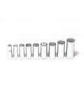 Three Eighths Inch Drive Deep Socket Set, 9-Piece, 6 Point, Range Three Eighths To Seven Eighths Inch, Garage-Pro Mechanic Grade Sockets