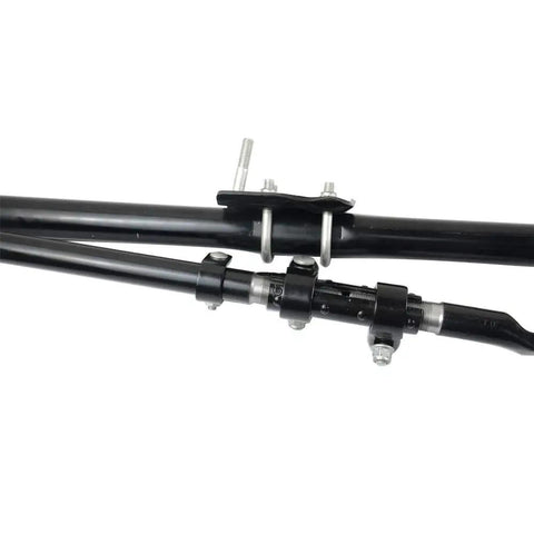 Beefed Up Steering Linkage Assembly Replacement For 2003 2013 Ram 2500 3500 And 2006 2008 Ram 1500 4WD Tie Rod Drag Link Pitman Arm Kit OE Part 05154661AD 5154661AC black steel steering linkage assembly