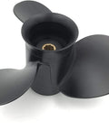OEM Grade 9x9 Aluminum Outboard Propeller For Mercury 9.9 To 15 HP With 8 Spline RH Rotation Hub Kit Installed