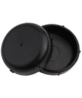 Durable Wrought Iron Patio Furniture Feet Cap Glides Set 32 Pack For 2 Inch Plastic Inserts shown with water drain hole