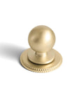 Dope Champagne Bronze Cabinet Knobs With Ribbed Backplate And Vintage Globe Drawer Pulls For DIY Furniture Restoration