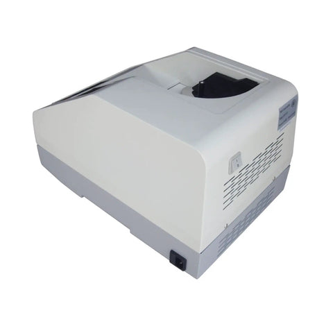 Stack Swiper Money Counter Machine That Flips Through Bills Fast With Quiet Vacuum Feeder And Crisp Digital Display, side view.