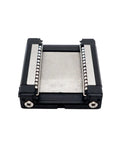 High Precision Linear Guide Rail Block for Miniature Motion Carriage in CNC Routers and 3D Printers, front view