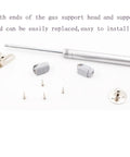 Heavy Duty Gas Spring Cabinet Door Lift Support 8 Inch 30N 7 Lb Soft Close Cushioned Lid Support for Cabinets, parts view