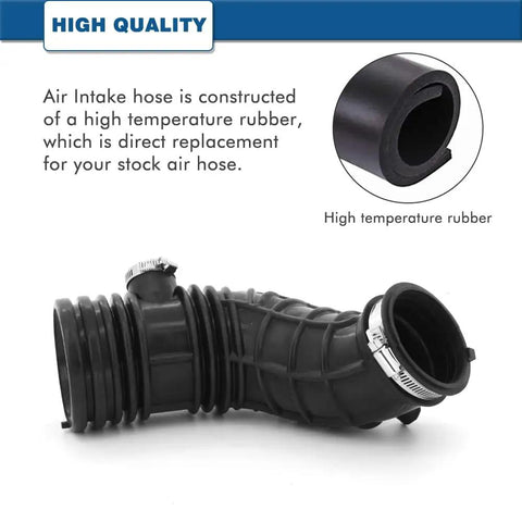 Honda Accord Air Intake Hose Direct Fit Drop In Replacement For 2003 To 2007 2.4L 17228 RAA A00 696739 Heat Resistant