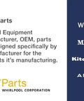 Front Load Washer Bellow Seal Clamp Ring Replacement Part WP8182210 For OEM Quality Easy Install LeakProof Seal Durable Gasket Clamp Ring For Front Load Machines Premium OEM Quality Replacement Part With Easy Install And Long Lasting Performance, OEM parts graphic