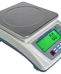 Top Loading Balance 10,000g Capacity, 0.1g Precision Scale With Backlit LCD and Stainless Steel Pan