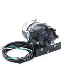 Top Shelf Hot Tub Circulation Pump Straight Up Spa Replacement Motor 230volts with E10 mounting bracket and power wires.