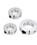 Badass Aluminum Split Shaft Collar One Pc Open Type Fixed Ring Locking Sleeve For Machinery Acting As Spacers Mechanical Stops Positioner Durable Anodized Surface Resists Wear Single Split Enhances Holding Power Fit For Softer Shafts Rock Solid, three sizes