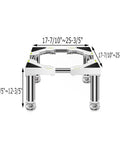 Anti Skid Appliance Stand For Refrigerator And Dryer Adjustable Pedestal With Four Eight Or Twelve Stainless Steel Legs