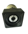 High Precision 8 Arcmin Planetary Reducer Gearbox With 80 Round Flange And 15 To 100 Ratio For 750W Ac Servo Motors, front view showing flange.