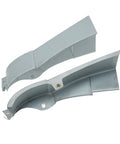Heavy Duty Car Fender Patch Kit With Die Stamped Mudguard Repair Panels Left And Right Durable Metal Sheet Replacement