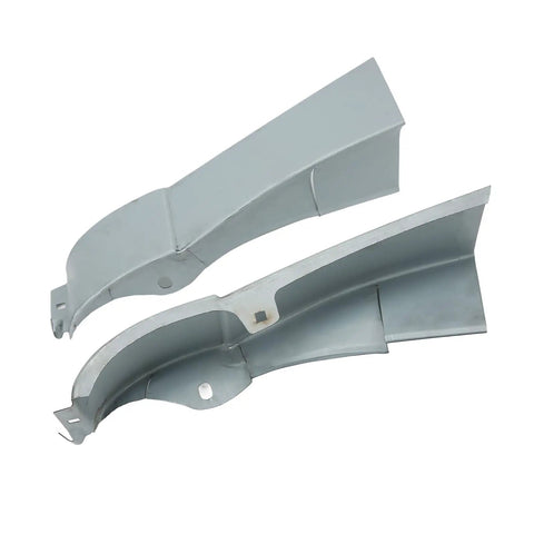 Heavy Duty Car Fender Patch Kit With Die Stamped Mudguard Repair Panels Left And Right Durable Metal Sheet Replacement