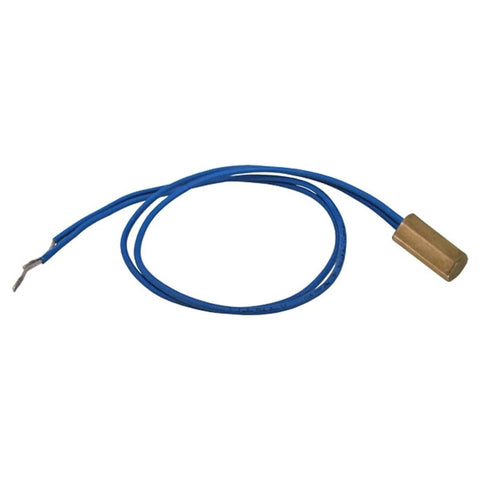 Tekmar Universal Temperature Sensor 071 with blue insulated wire and rectangular sensing head.