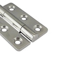 4 Pack 120 Mm 304 Stainless Steel Hinges Featuring A Kickass Mirror Polish Finish For Marine Boat Hardware And Heavy Duty Cabinet Doors Solid Metal Braces That Are Built Like Tanks And Guarantee Smooth Operation On Every Single Home Or Commercial Project.