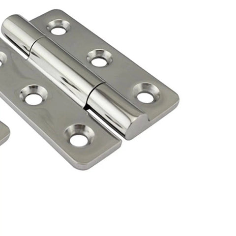 4 Pack 120 Mm 304 Stainless Steel Hinges Featuring A Kickass Mirror Polish Finish For Marine Boat Hardware And Heavy Duty Cabinet Doors Solid Metal Braces That Are Built Like Tanks And Guarantee Smooth Operation On Every Single Home Or Commercial Project.