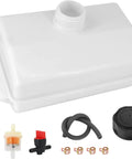 Upgraded Fuel Tank With Cap For Craftsman Husqvarna Poulan Riding Lawn Mowers Replaces 532109202 532184900 set with accessories
