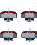 2005 1900KV/2550KV Brushless Drone Motor 4-6S With 1.5mm Titanium Shaft Pack Of 4 displayed in a grid formation.