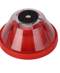 Red Drill Dust Cover And Electric Hammer Debris Guard For Power Tools Pink compact ABS dust shield for drill bits.