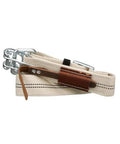Heavy Duty Tool Belt With Mildew Resistant Cotton Polyester Webbing And A Forged Quick Release Buckle, medium size rolled view