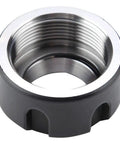 Collet Clamping Nut For Lathe Tools, Metal Chuck Holder, Black Finish, 42CrMo Steel, Precision M32 Collets, Durable and Stable