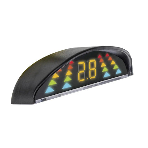 Universal 4 Sensor Switchable Front Or Rear Parking Sensor System With Ultrasonic Detection LED distance readout display