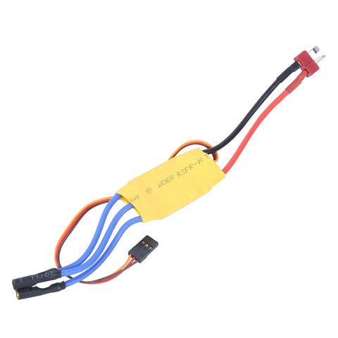 High Performance Brushless Motor And ESC Combo Kit For 400 To 450 RC Planes And Helicopters, ESC with connector cables