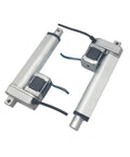 Straight Up Heavy Duty Linear Actuator With Stepper Motor Dc Electric 50 To 500 Mm Stroke smooth operation in aluminum housing.