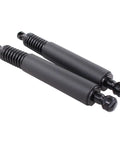 Heavy Duty Left And Right Rear Hatch And Glass Lid Support Struts With Black Coated Steel Rods For Porsche Cayenne Suv 2003 To 2006.