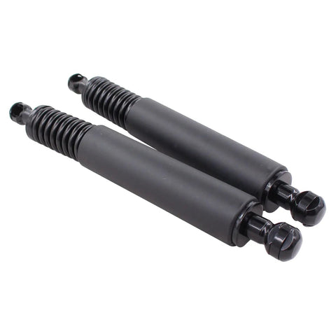 Heavy Duty Left And Right Rear Hatch And Glass Lid Support Struts With Black Coated Steel Rods For Porsche Cayenne Suv 2003 To 2006.