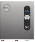 Straight Up Built Tough Tankless Electric Water Heater With Digital Panel, precise adjustments, stainless steel finish.