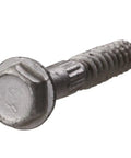 Close-up of a Beefy Heavy-Duty SDS Connector Screw One Quarter Inch By Six Inch, showing hex head and thread detail.