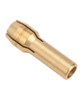Top Tier 4 Sets Mini Drill Collet Brass Chucks Adapter Rotary Tool 4.2mm Shank Fits Electric Grinders Secure 4 Jaw Clamping